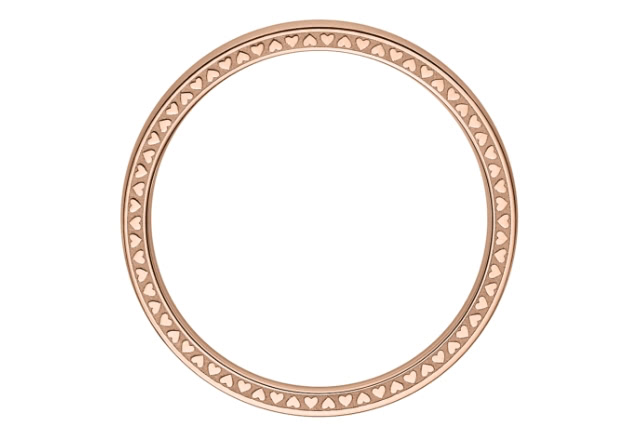 Gravure sur le côté des bagues