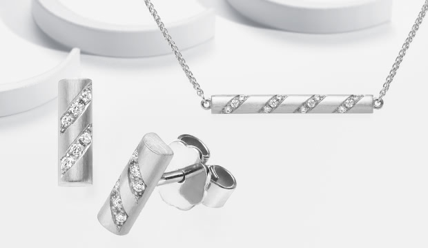 Bijoux en or blanc - élégants & intemporels | acredo